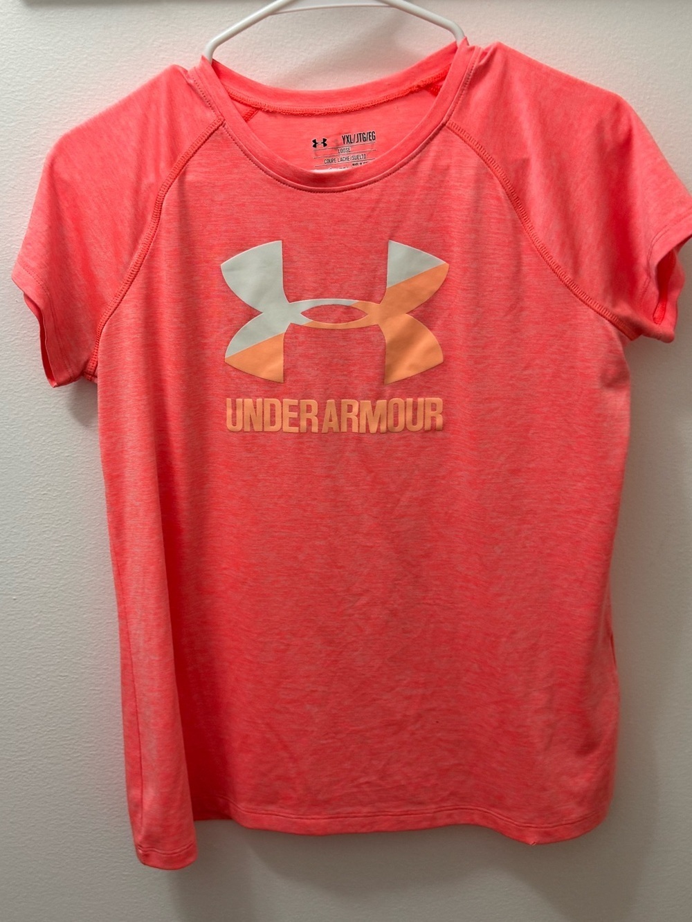 Under Armour Coral Performance HeatGear Tee